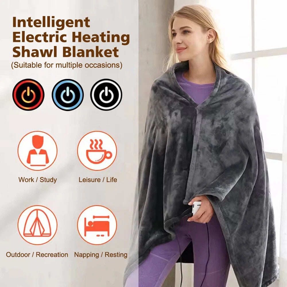 Fleece Heated Blanket