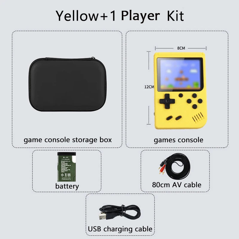 Built-in 500+ Classic arcade retro Game Boy