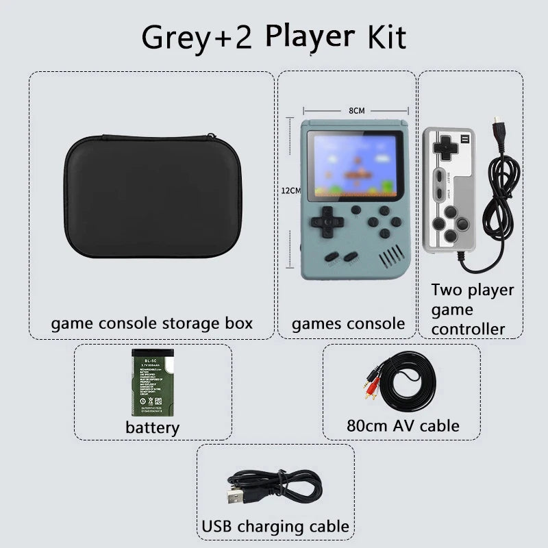 Built-in 500+ Classic arcade retro Game Boy