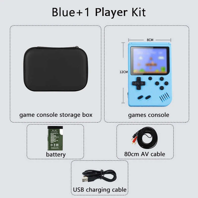 Built-in 500+ Classic arcade retro Game Boy