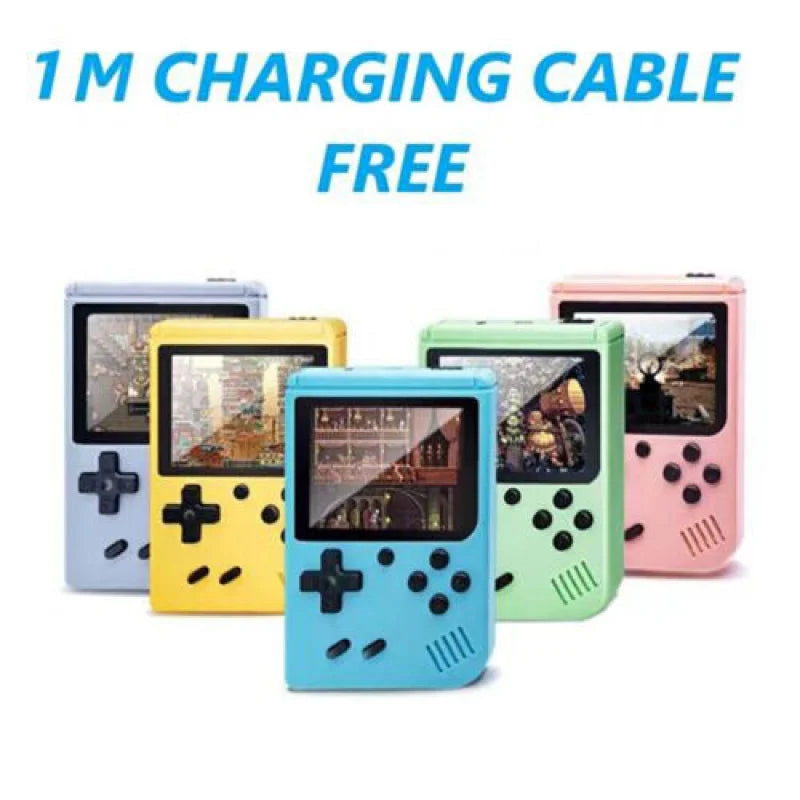 Built-in 500+ Classic arcade retro Game Boy