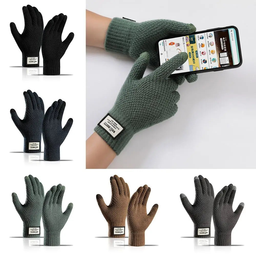 Woollen Gloves Touchscreen Compatible