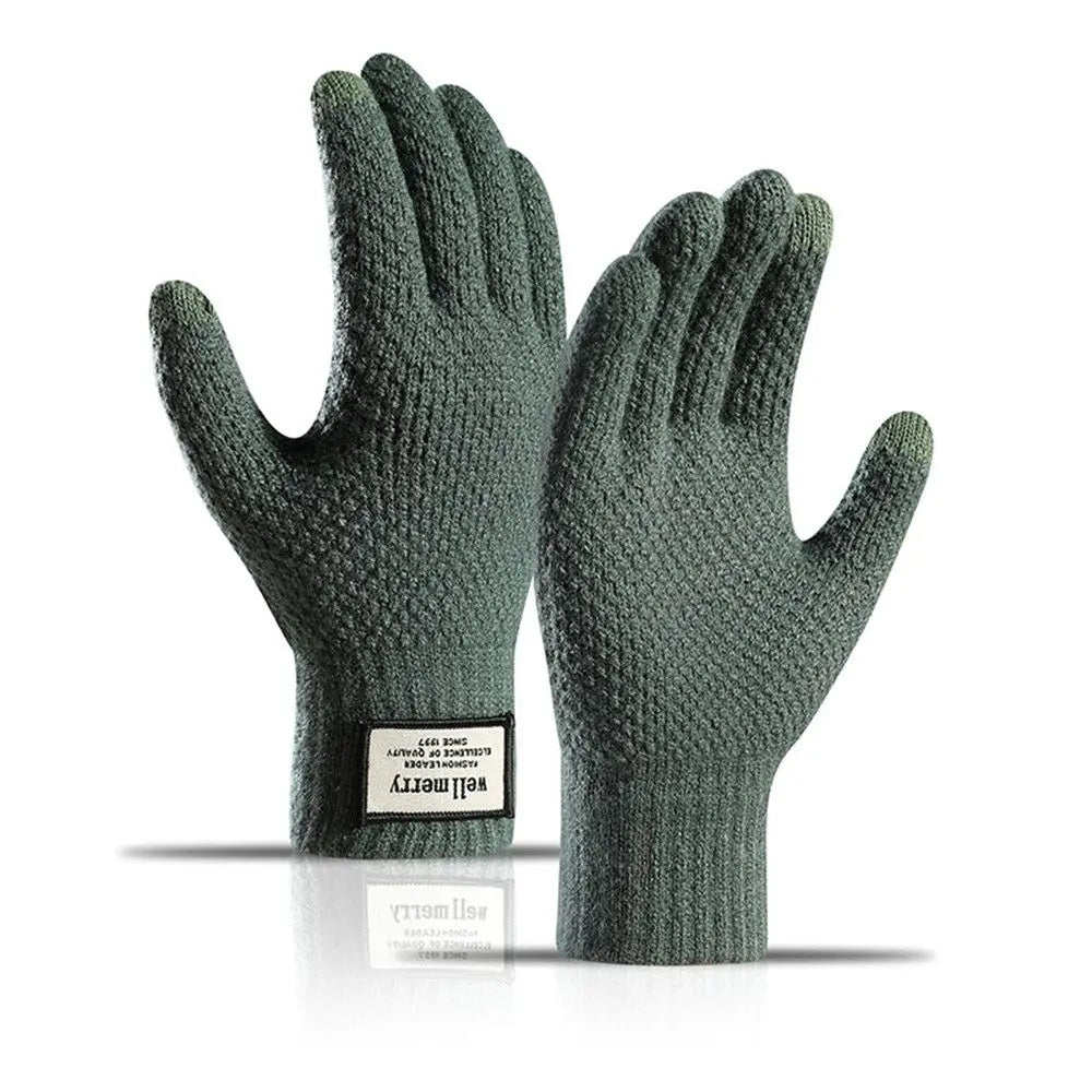 Woollen Gloves Touchscreen Compatible