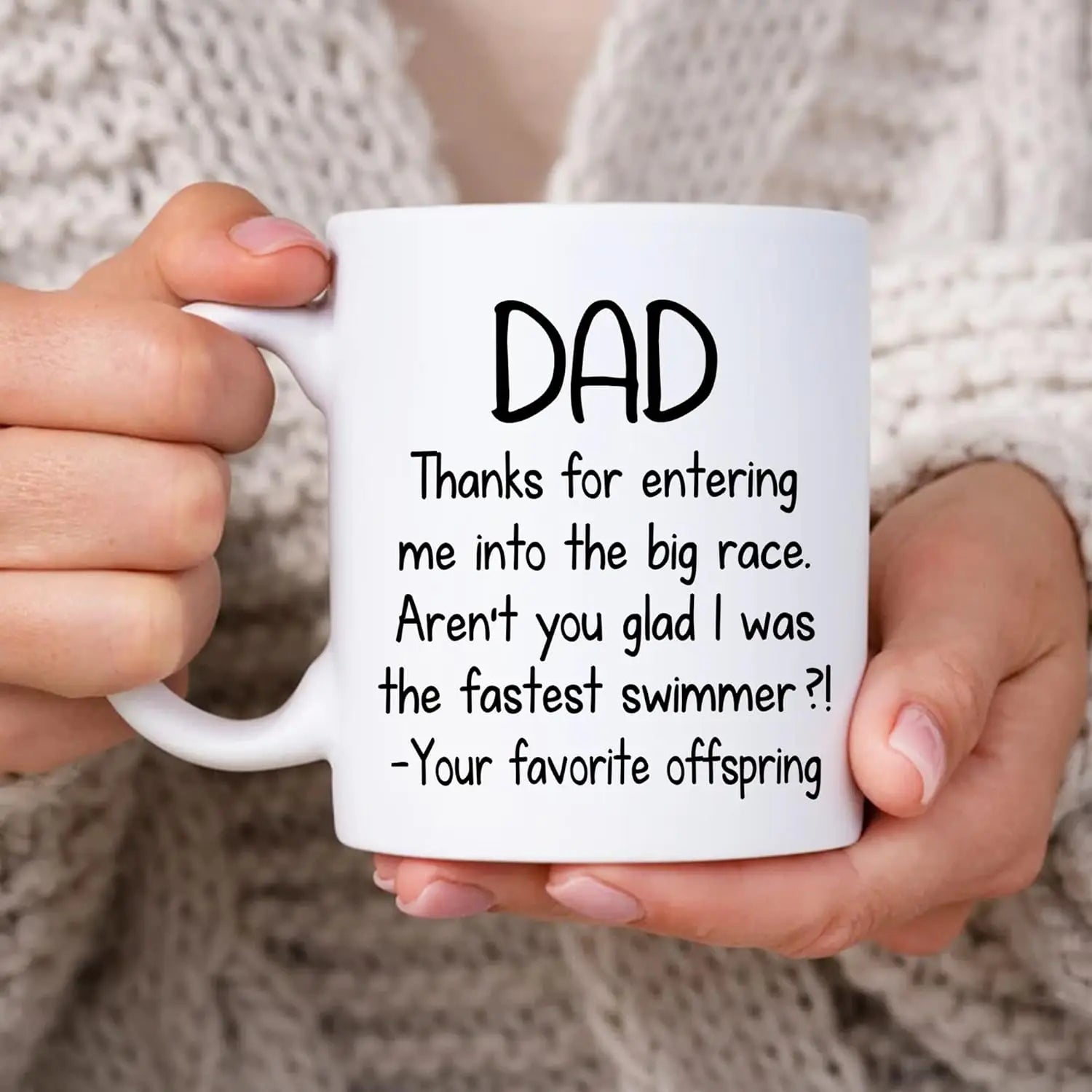 Funny Fathers Day Mug