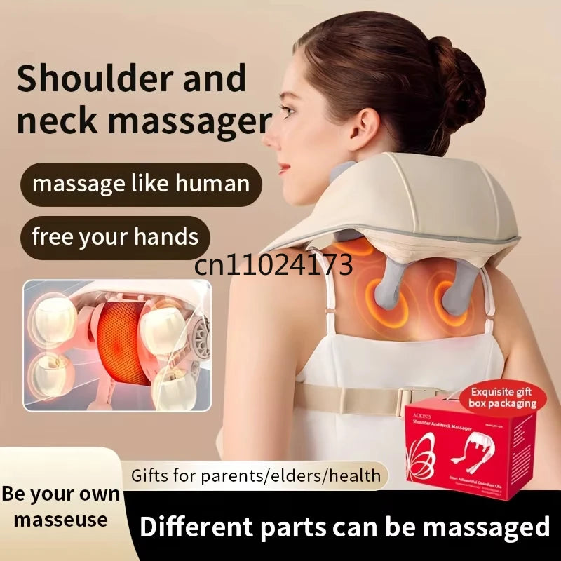 Portable Massager with Heat Pads to relieve pain