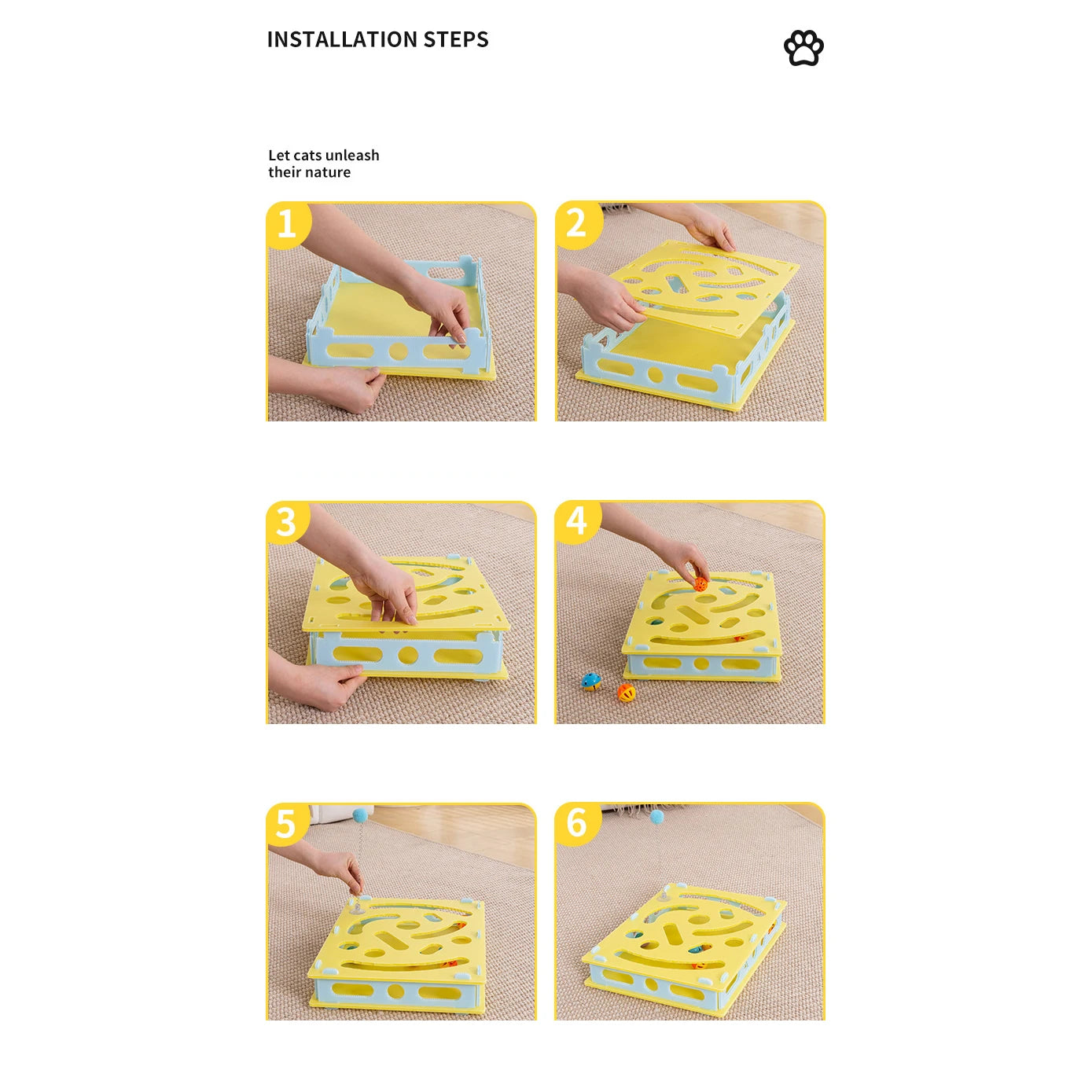 Cat Puzzle Toy